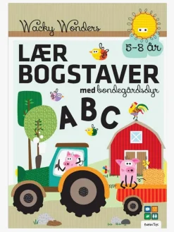 Aktivitetsbog - Lær Bogstaver med Wacky Wonders Bondegårdsdyr