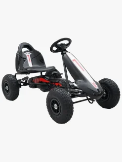 Alex's Garage Pedalbil Gokart, Sort