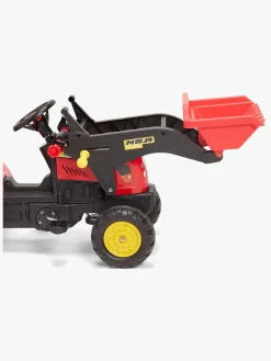 Alex's Garage Pedaltraktor med Skovl, Rød