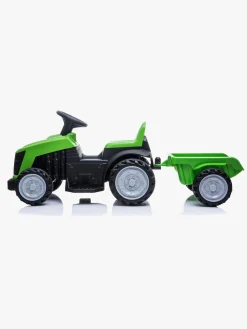 Azeno Eltraktor m. Anhænger, Grøn