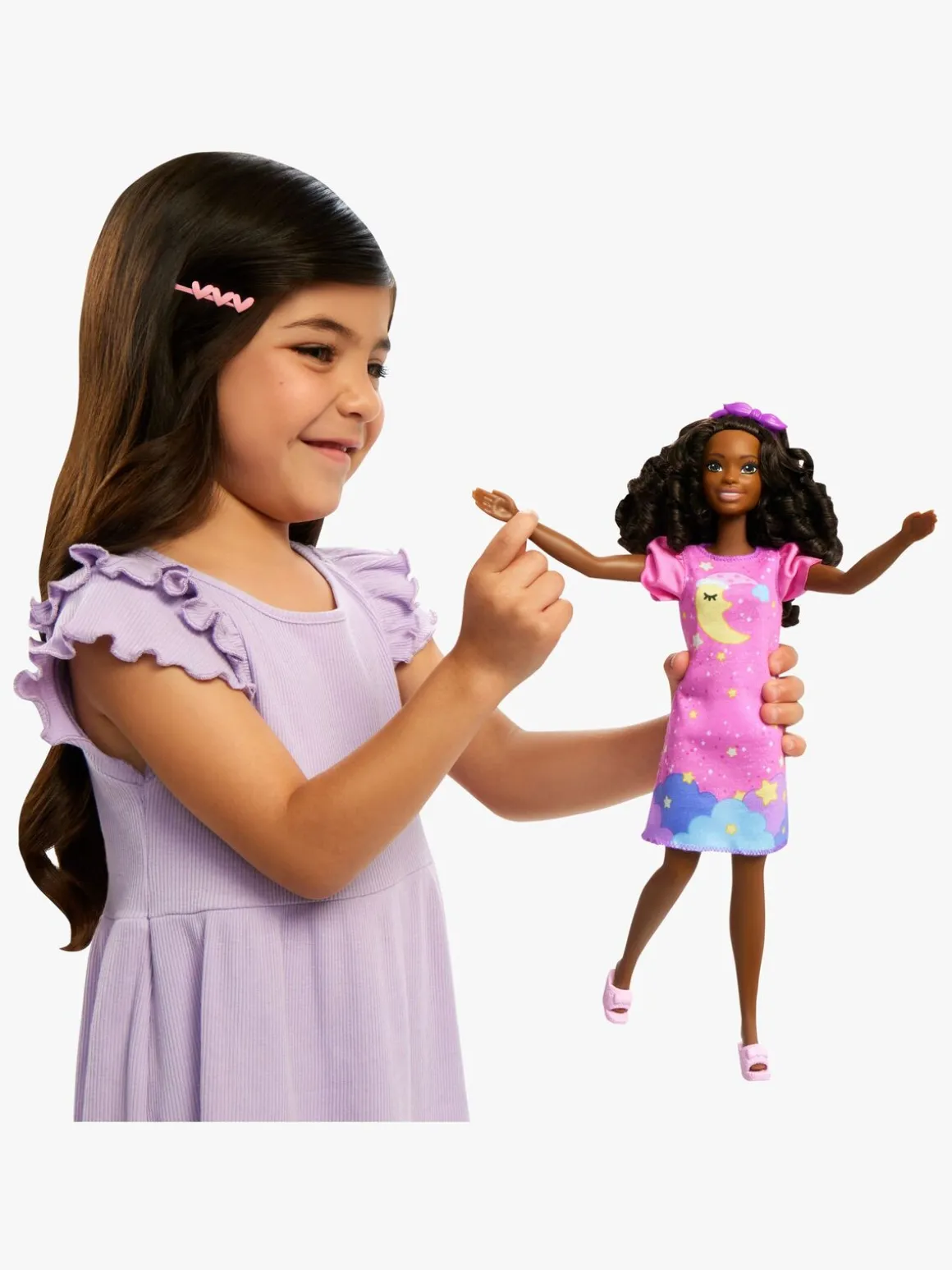 Barbie My First Dukke med Hundehvalp Night & Day