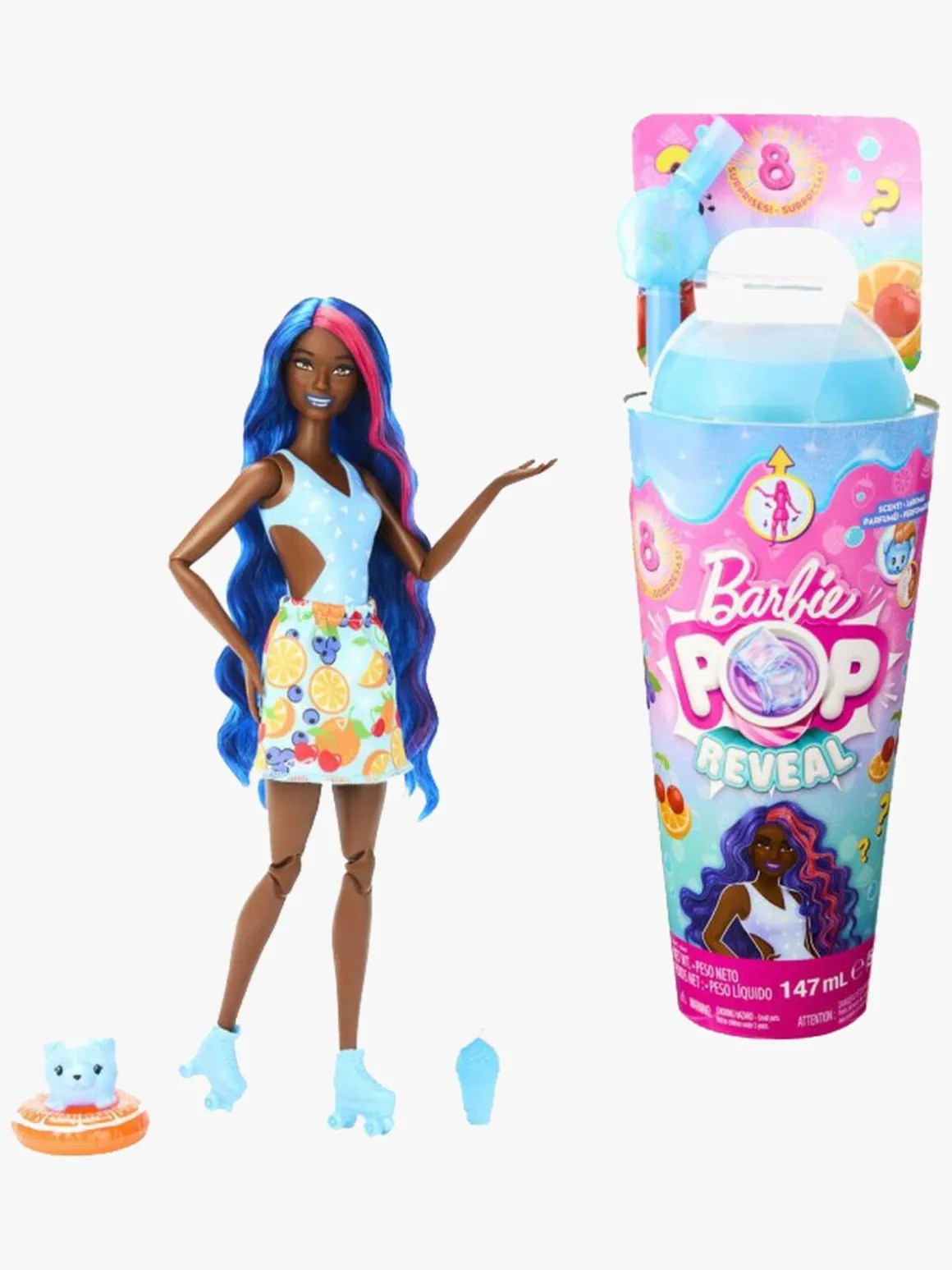 Barbie Pop Reveal Dukke Fruit Punch