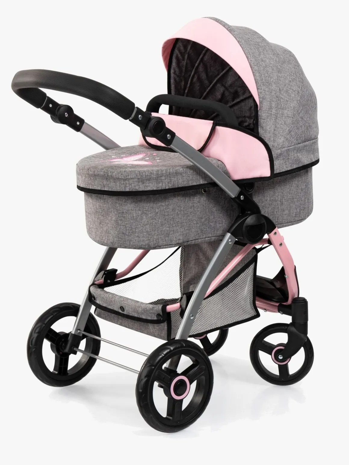 Bayer Design Combi Dukkevogn, Grå