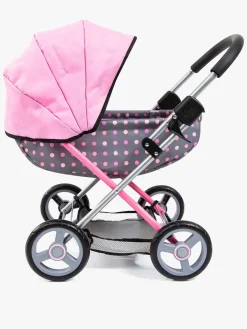 Bayer Design Dukkevogn Cosy, Grå/Lyserød