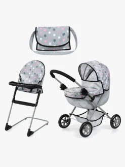 Bayer Design Dukkevogn Cosy Sæt, Grey