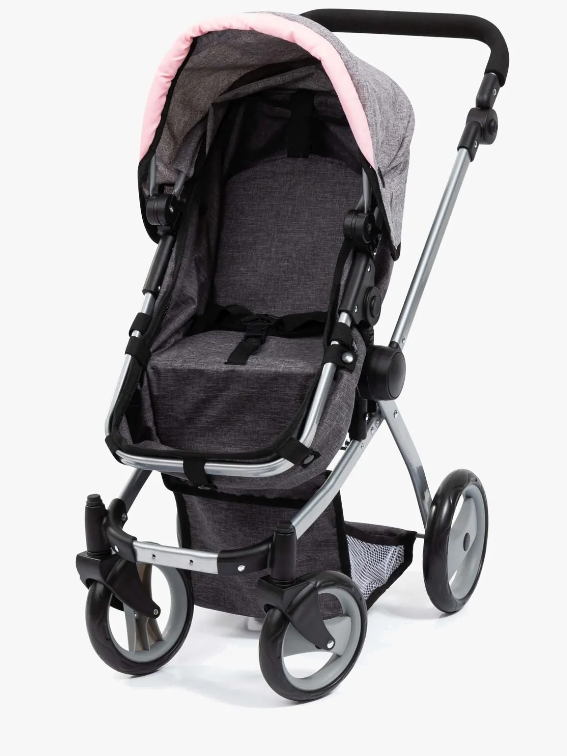 Bayer Design Dukkevogn Megasæt, Grå