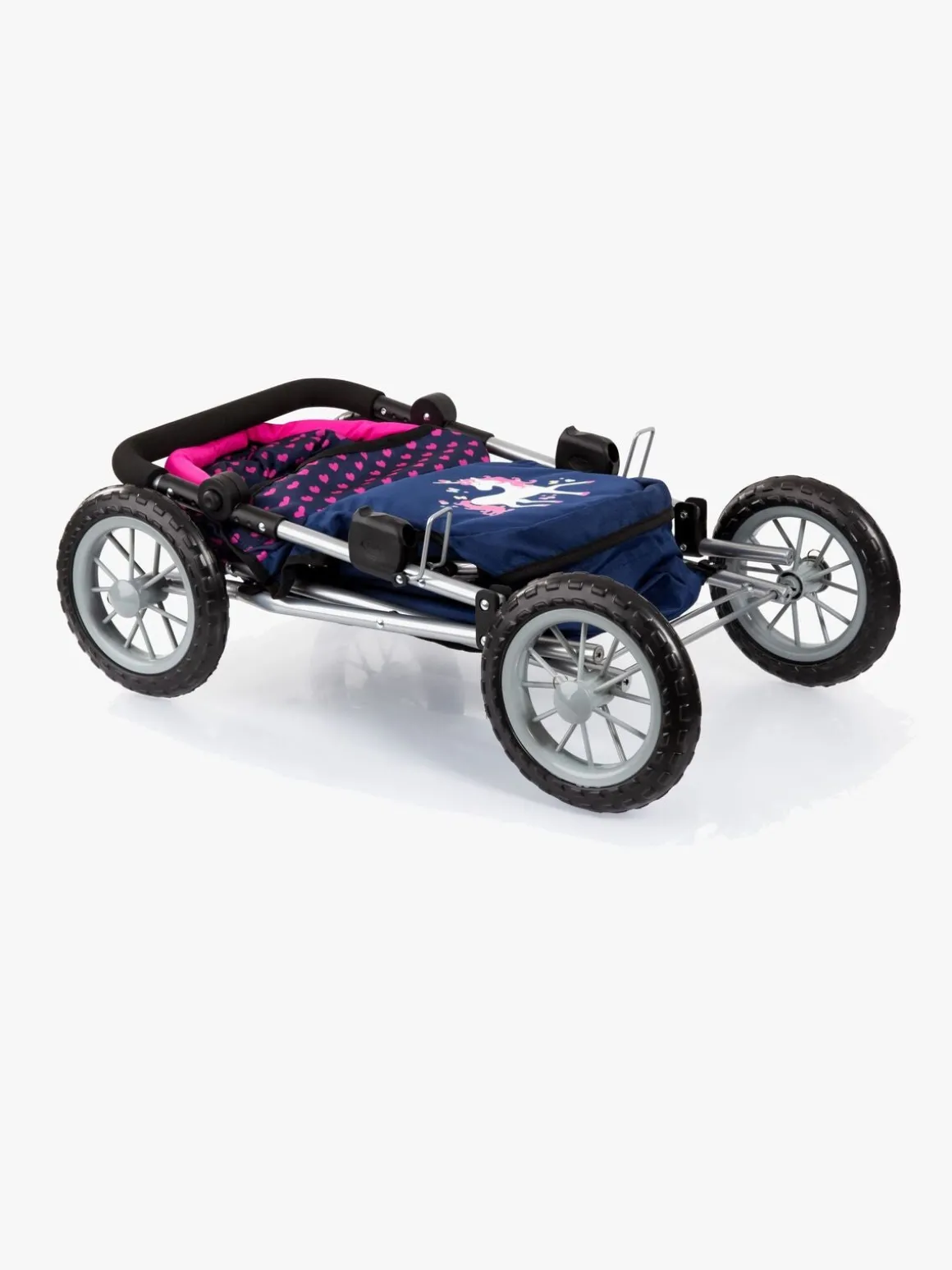 Bayer Design Trendy Dukkevogn Enhjørning, Blå