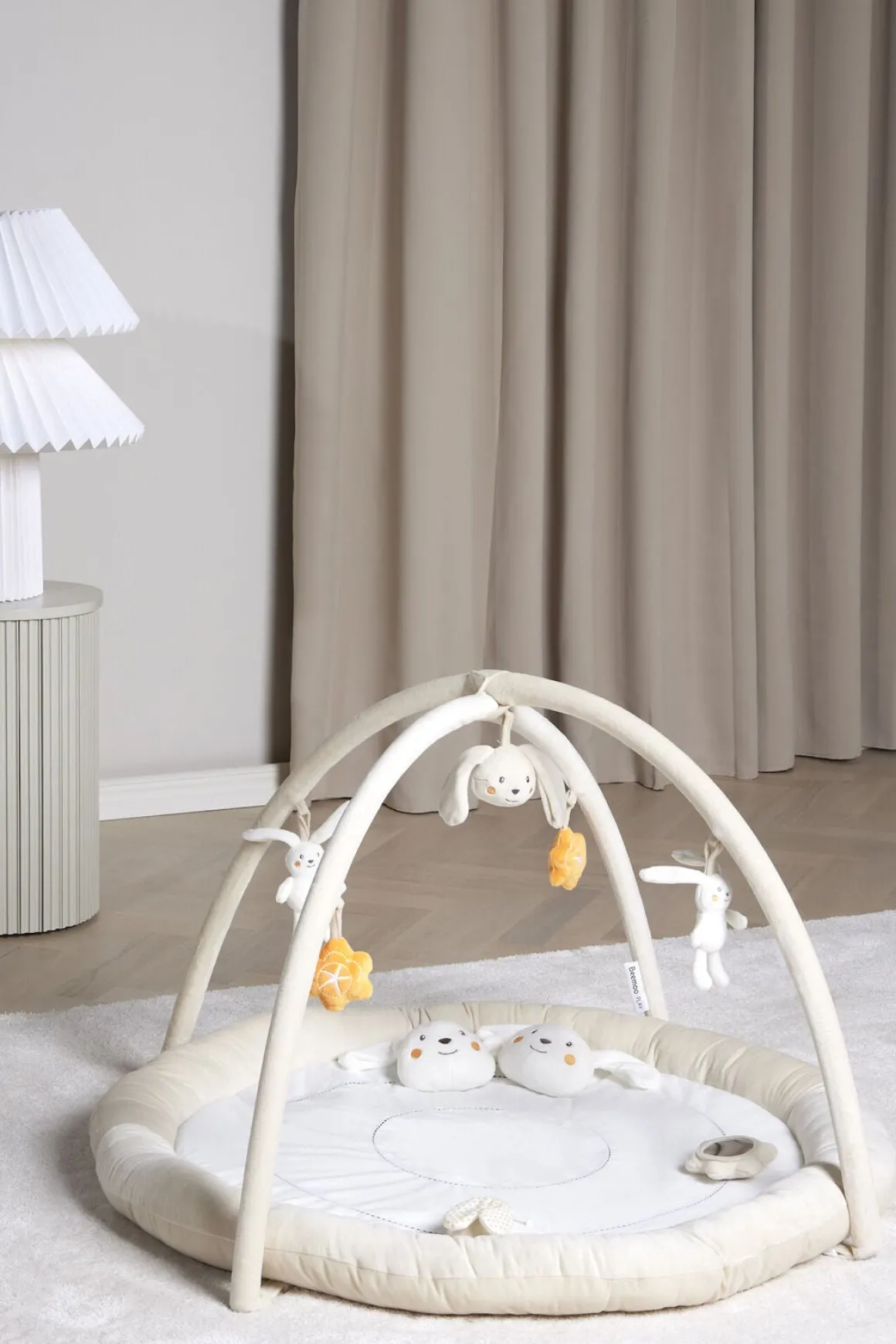 Beemoo PLAY Bunny Aktivitetstæppe, Beige