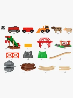 BRIO 33984 Batteridrevet Godstog Bondegård