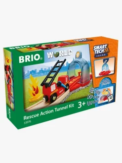 BRIO 33976 Rescue Action Tunnel-set, Smart Tech Sound