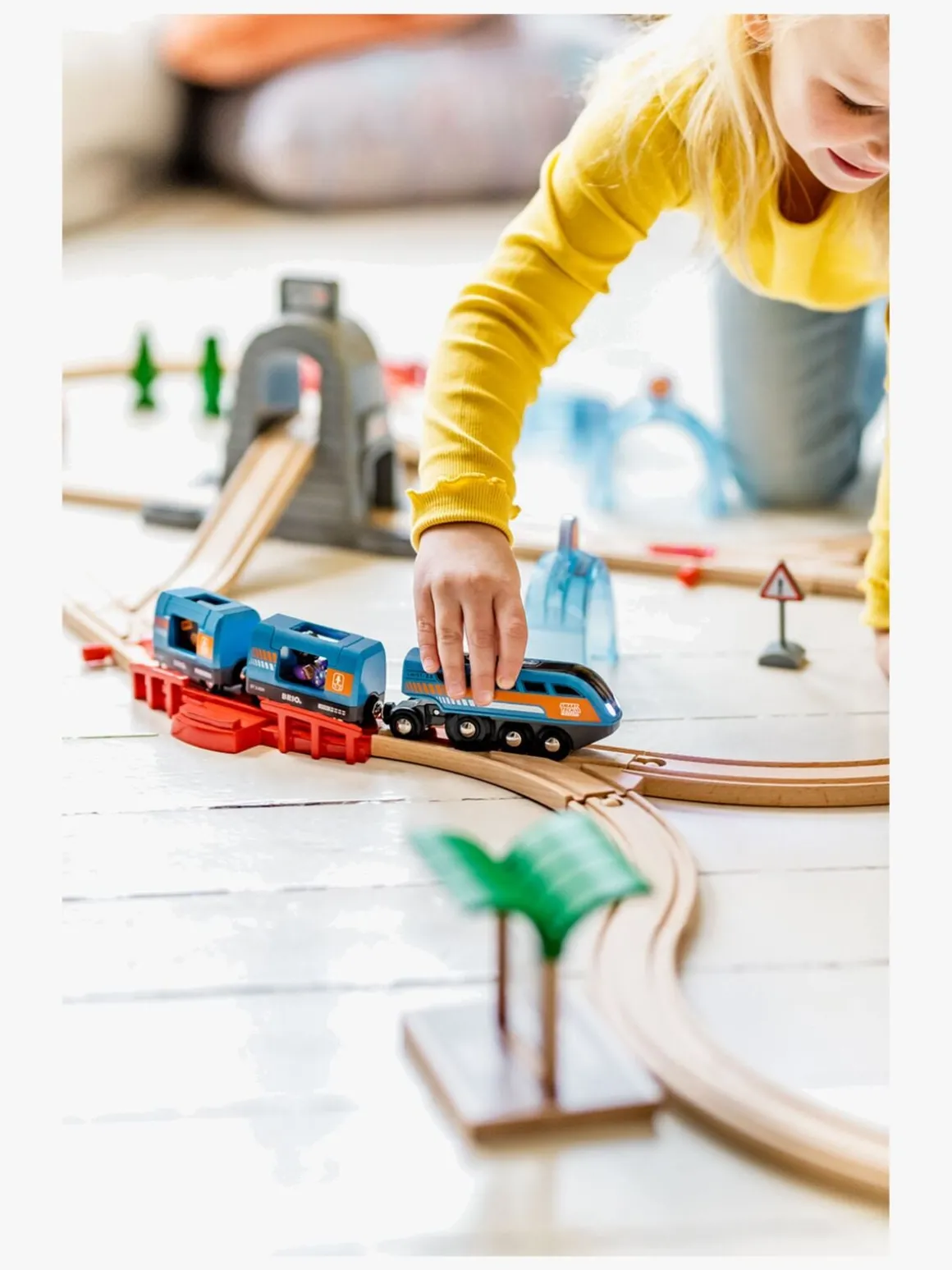 BRIO 33971 Smart Tech Lokomotiv m. Indspilning & Nonaktive Funktioner