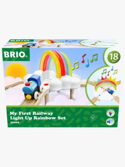 Brio Min Första Järnväg 36002 Light Up Rainbow Set Togbane