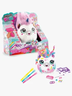 Canal Toys Airbrush Plush Hair'iffic Squishy Bamse Pal-Princess 17 cm