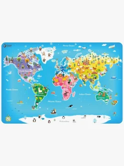 Classic World Verdenskort Puslespil 48 Brikker
