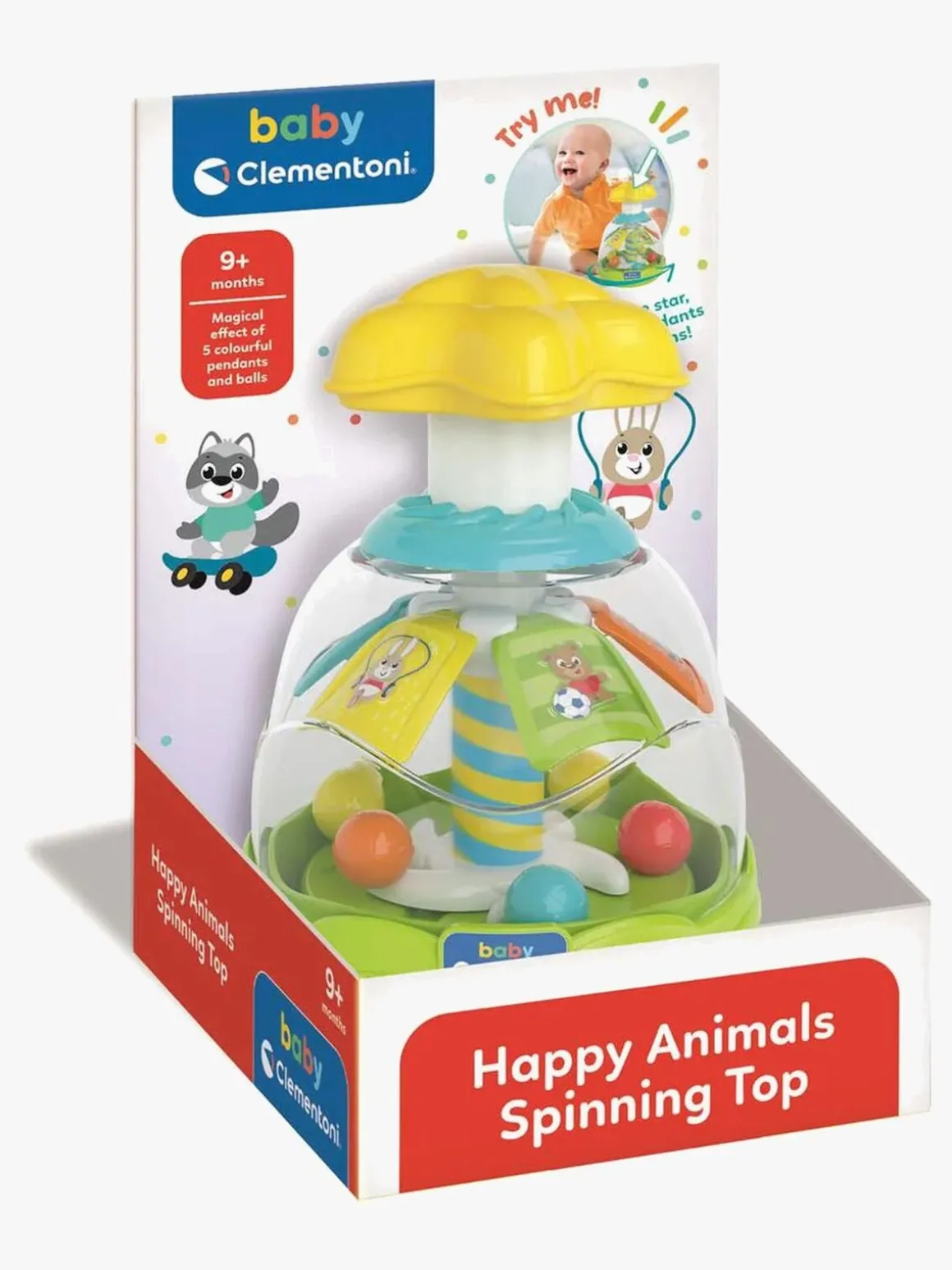 Clementoni Aktivitetslegetøj Spinny Top