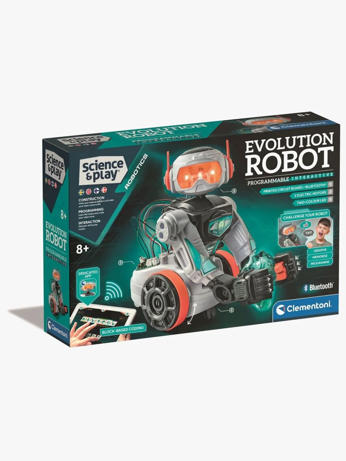 Clementoni Science & Play DIY Robot 2.0 Blandet Udvalg