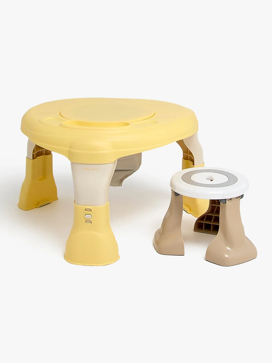 Cloudberry Castle Aktivitetscenter 3-i-1, Yellow/Beige