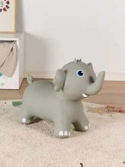 Cloudberry Castle Hoppedyr Elefant, Grå