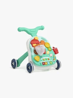 Cloudberry Castle 2-i-1 Gåvogn med Aktivitetsbord, Blå