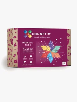 Connetix Magnetiske Byggeklodser Rainbow Geometry 30 Dele