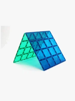 Connetix Magnetiske Byggeklodser Rainbow Blue & Green Base Plate 2 Dele