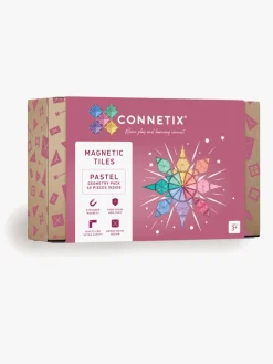 Connetix Magnetiske Byggeklodser Pastel Geometry Pack 40 Dele