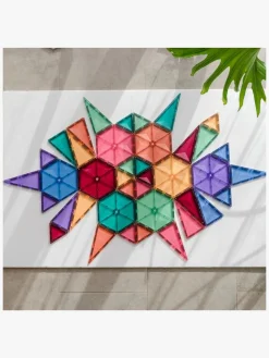 Connetix Magnetiske Byggeklodser Pastel Geometry Pack 40 Dele