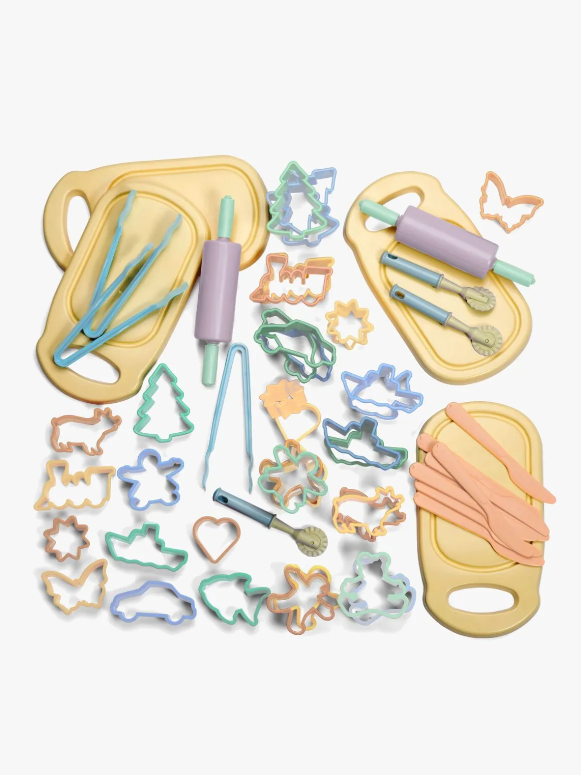 Dantoy Pastel Modellervokssæt til Børnehaven 56 Dele