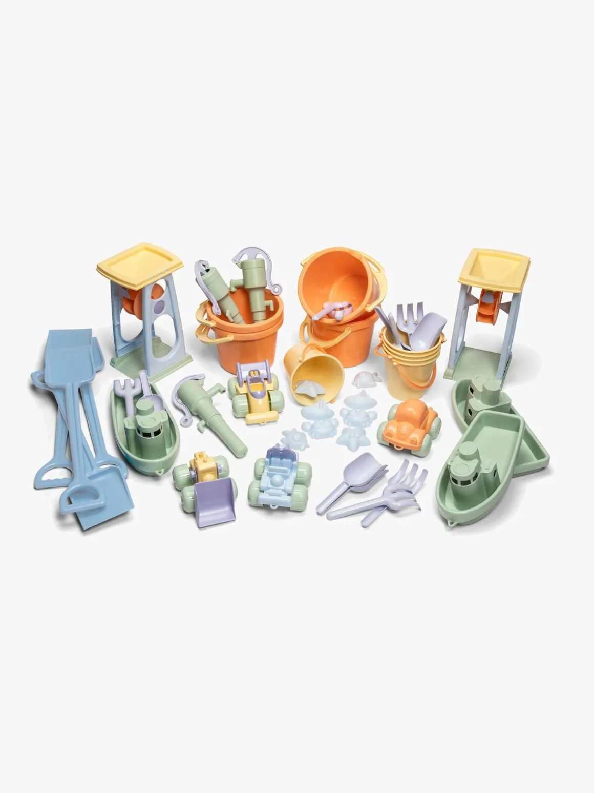 Dantoy Pastel Sandsæt 45 Stk.