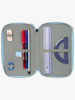 Disney Frozen Penalhus med 3 Rum Ice Magic, Lyseblå