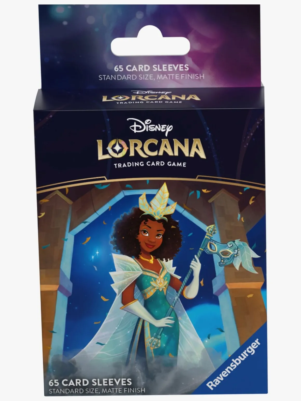 Disney Lorcana Shimmering Skies Card Sleeve Plastlomme Tiana 65-pak