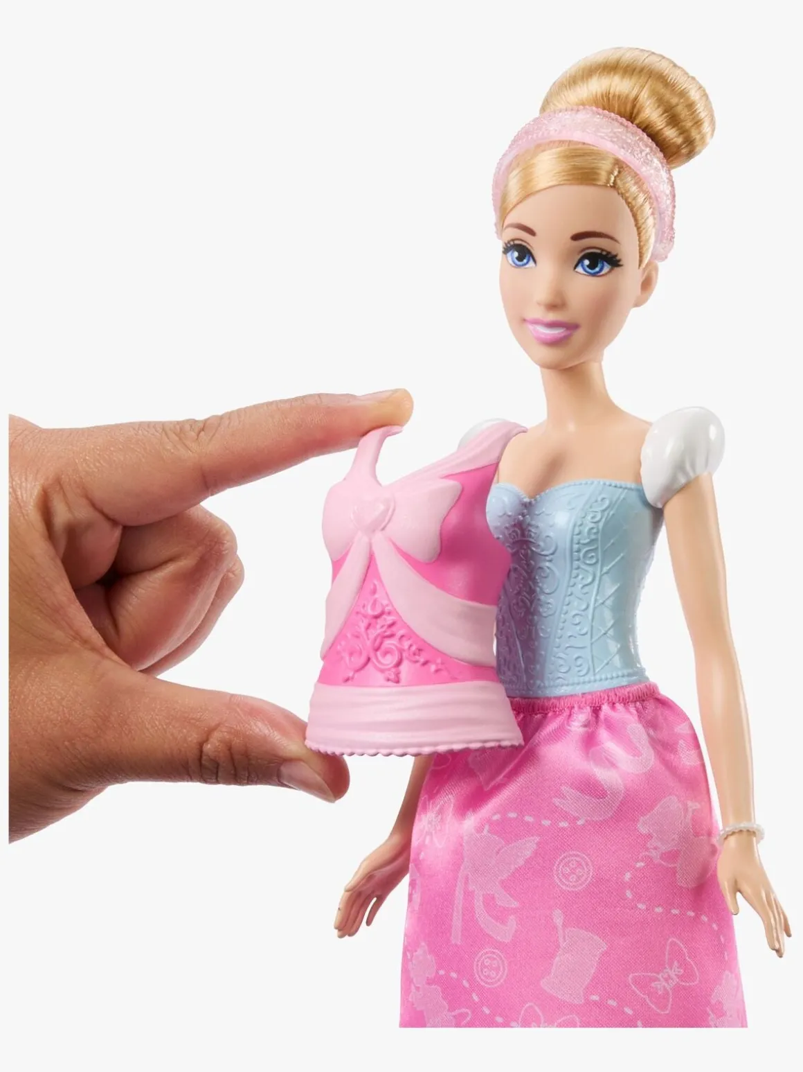 Disney Princess 2-i-1 Dukke Askepot