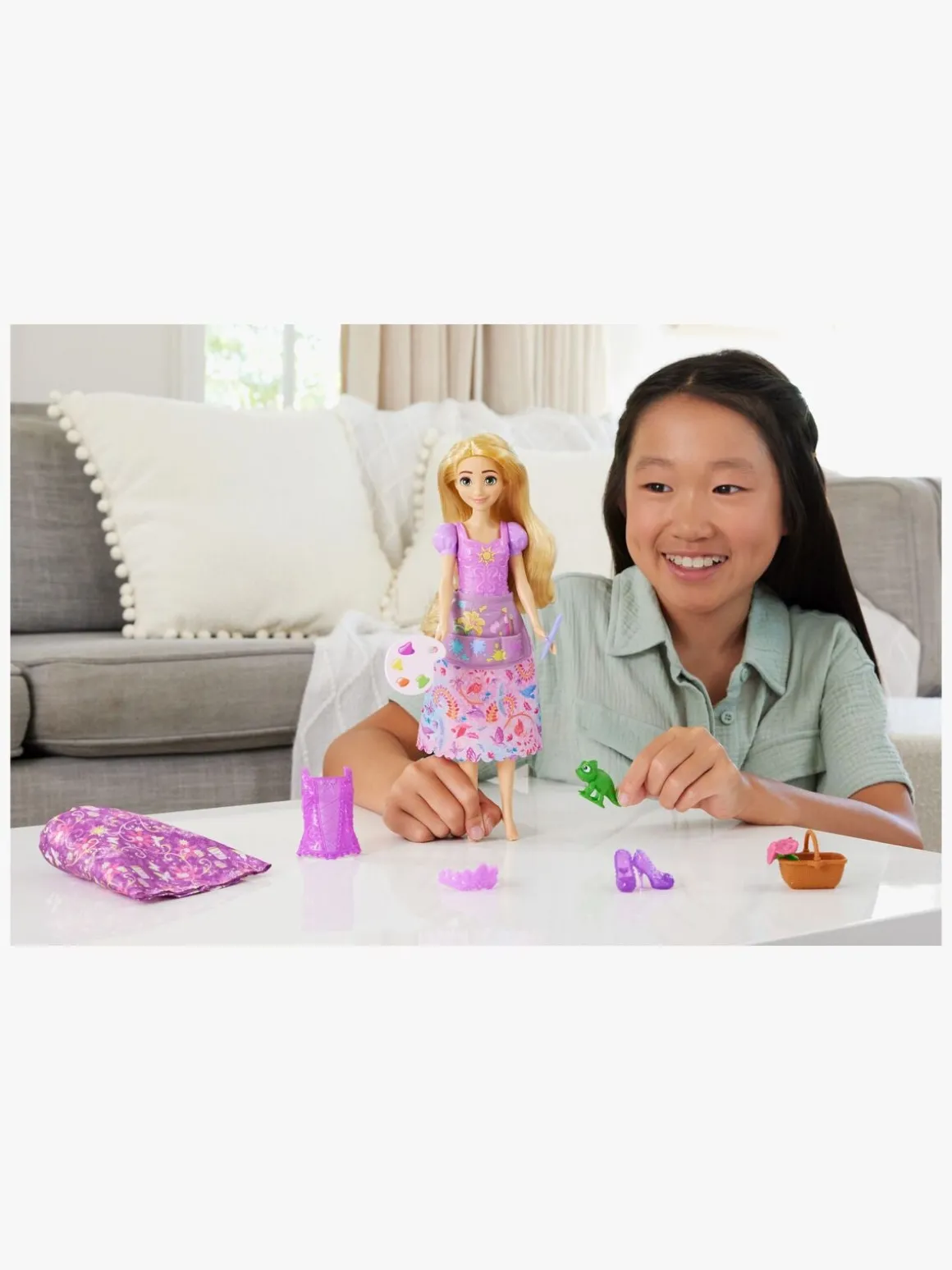 Disney Princess 2-i-1 Dukke Rapunzel