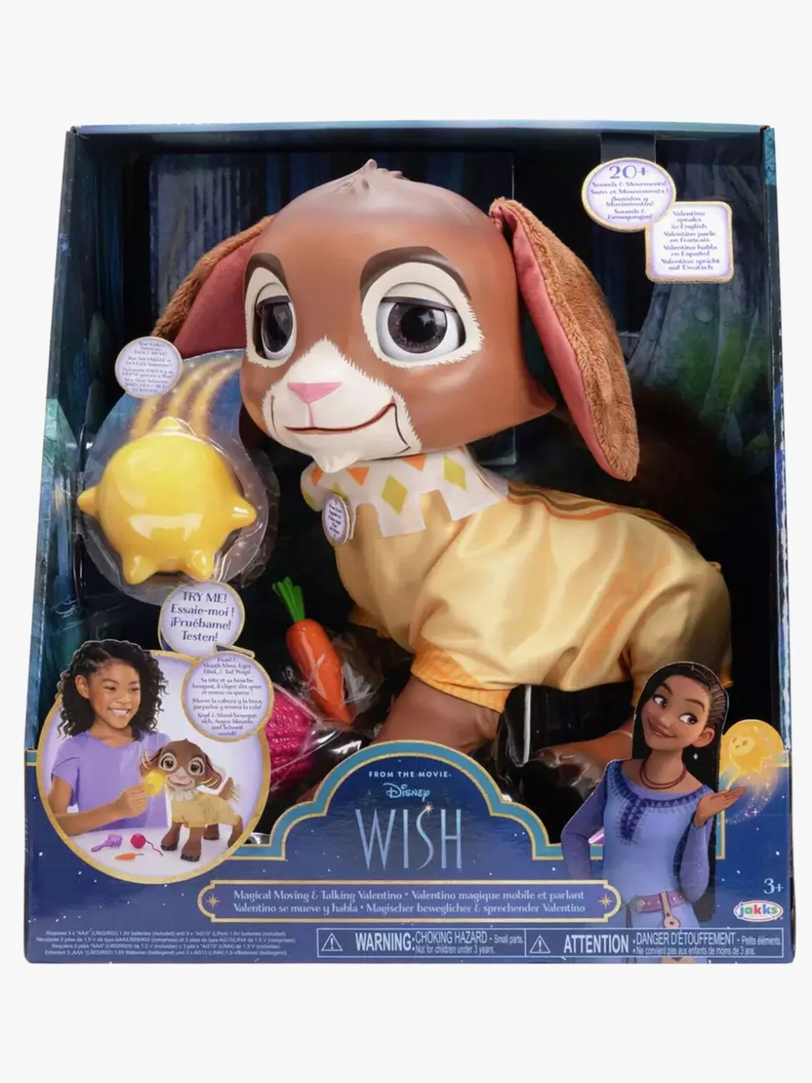 Disney Wish Figursæt Interaktivt Valentino & Star