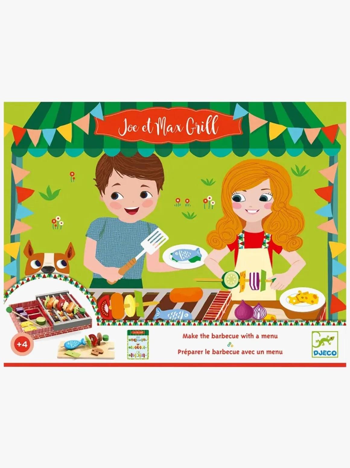 Djeco Grill-sæt Joe and Max