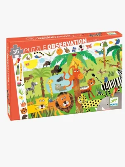 Djeco Observationspuslespil Jungle 35 Brikker