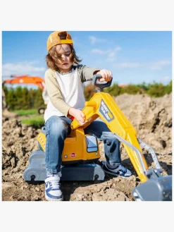 Falk Ride-on-gravemaskine Super Builder, Gul