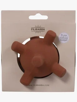 FILIBABBA Baby Sense Ball Bidelegetøj, Rust