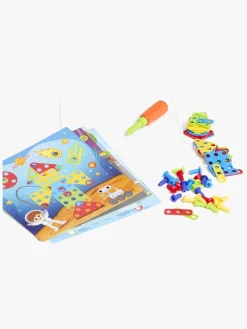 Fippla Screw A Puzzle Building Kit Børnepuslespil 64 Dele