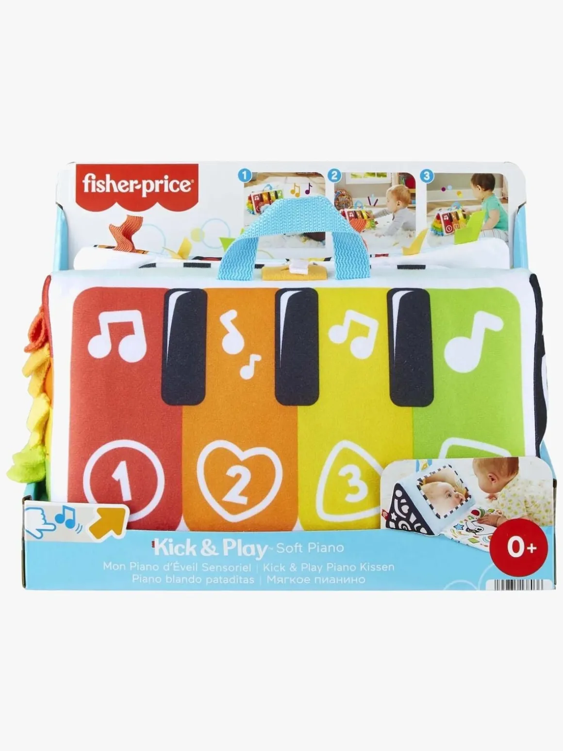 Fisher-Price Kick & Play Aktivitetslegetøj Soft Klaver