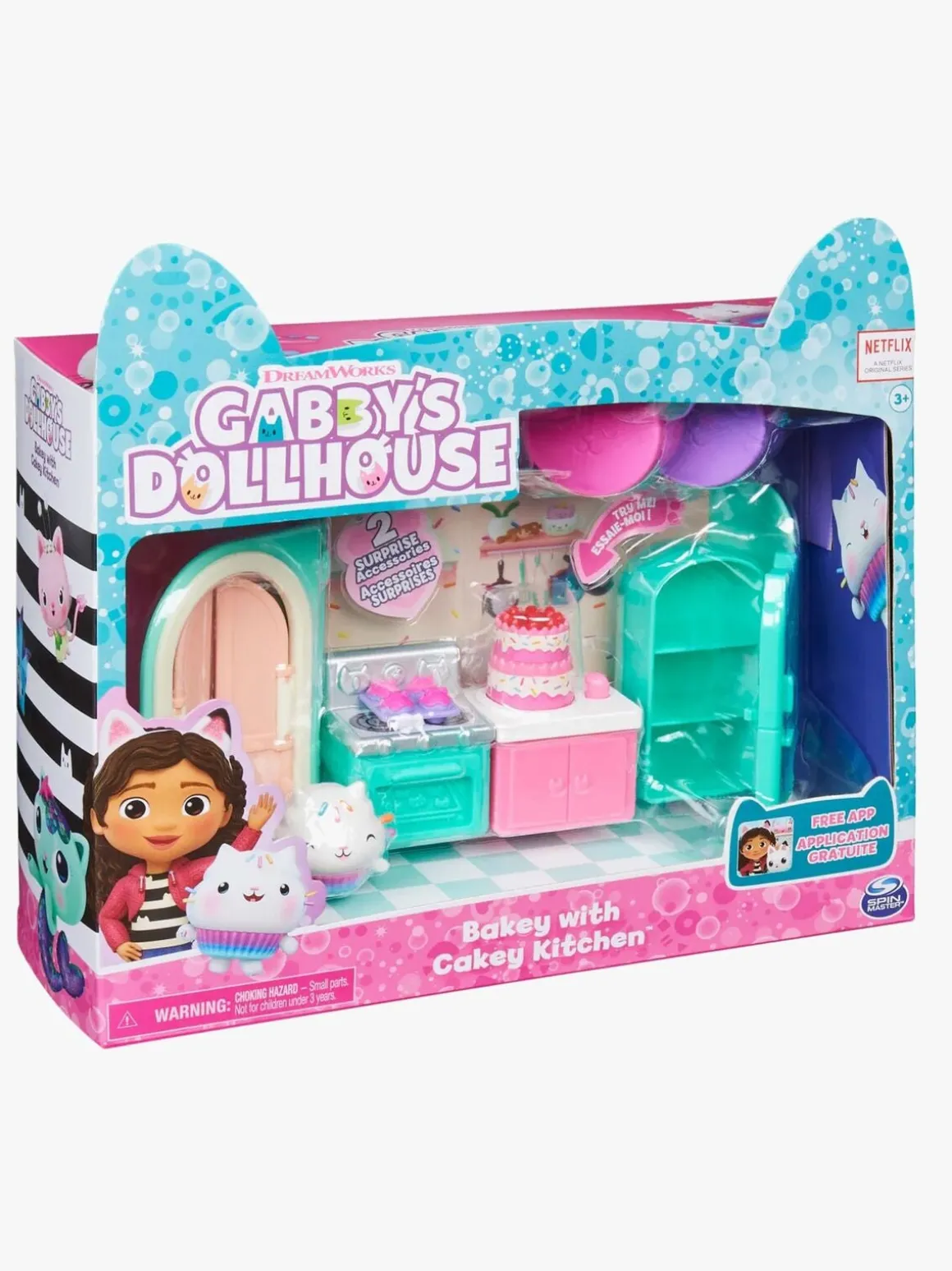 Gabby's Dollhouse Deluxe Room - Cakey's Køkken