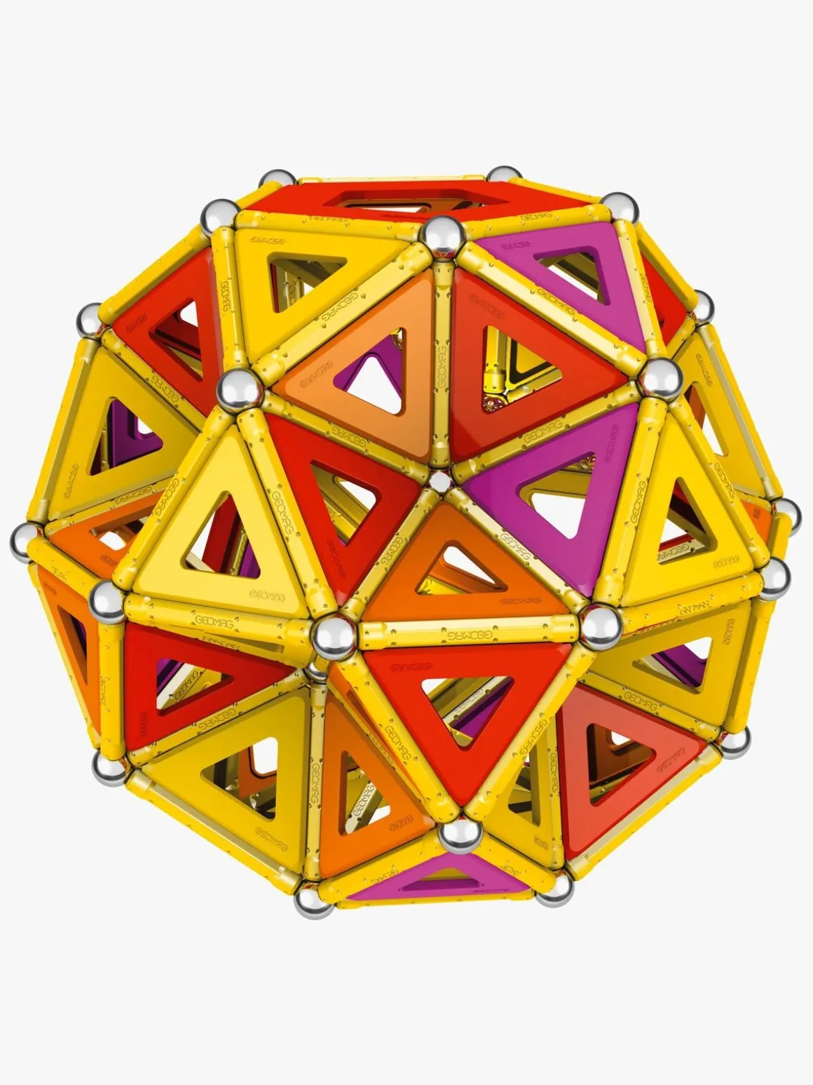 Geomag Classic Panels Warm Masterbox Byggesæt 388 Dele