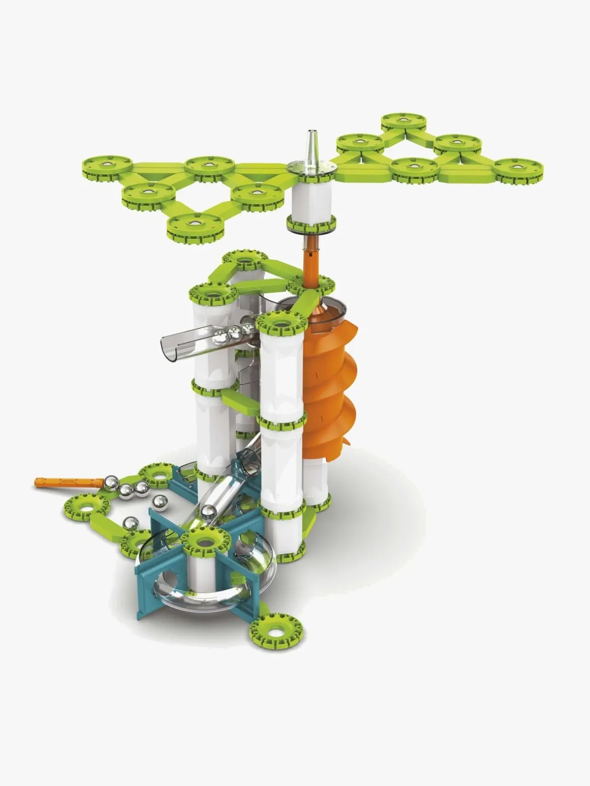 Geomag Mechanics Gravity Vertikalt Kuglebanesystem 183 Brikker