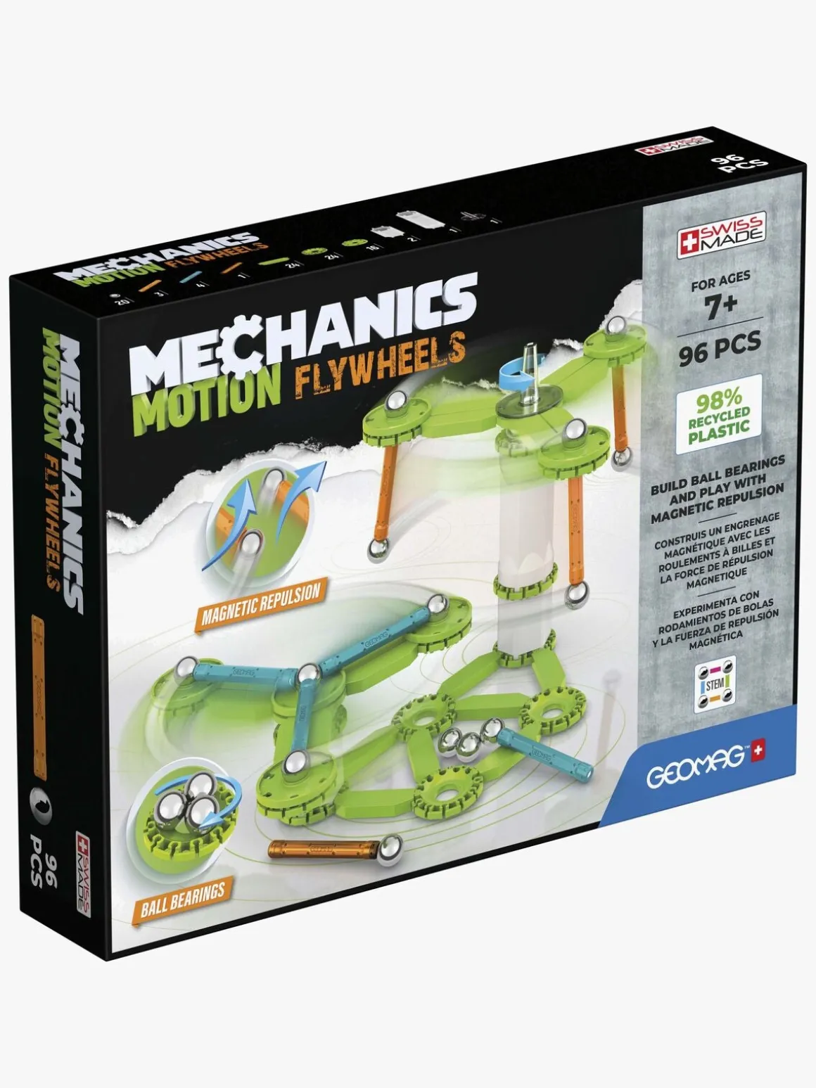 Geomag Mechanics Motion Svinghjul 96 Brikker