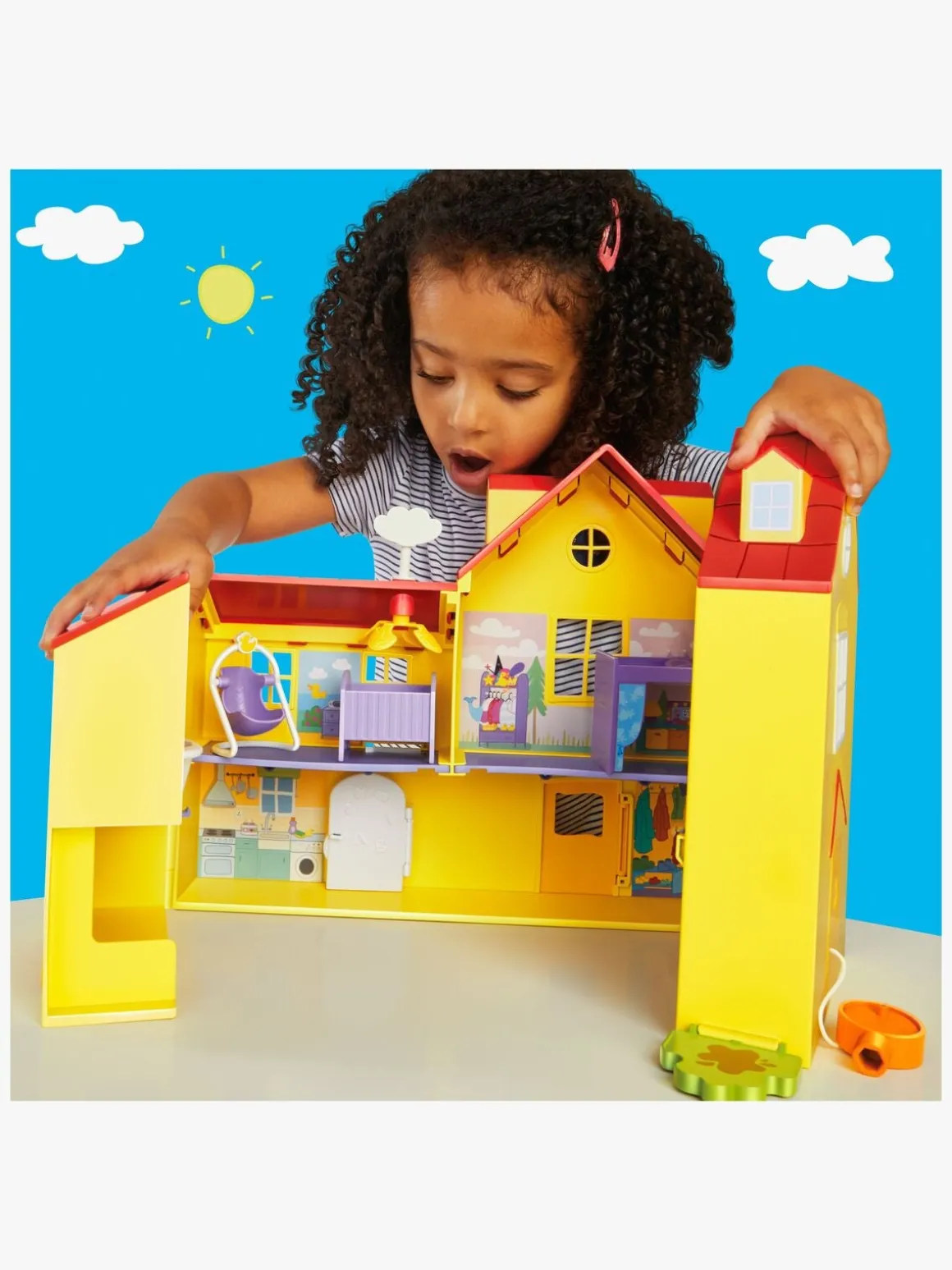 Gurli Gris stort Familiehus Dukkehus