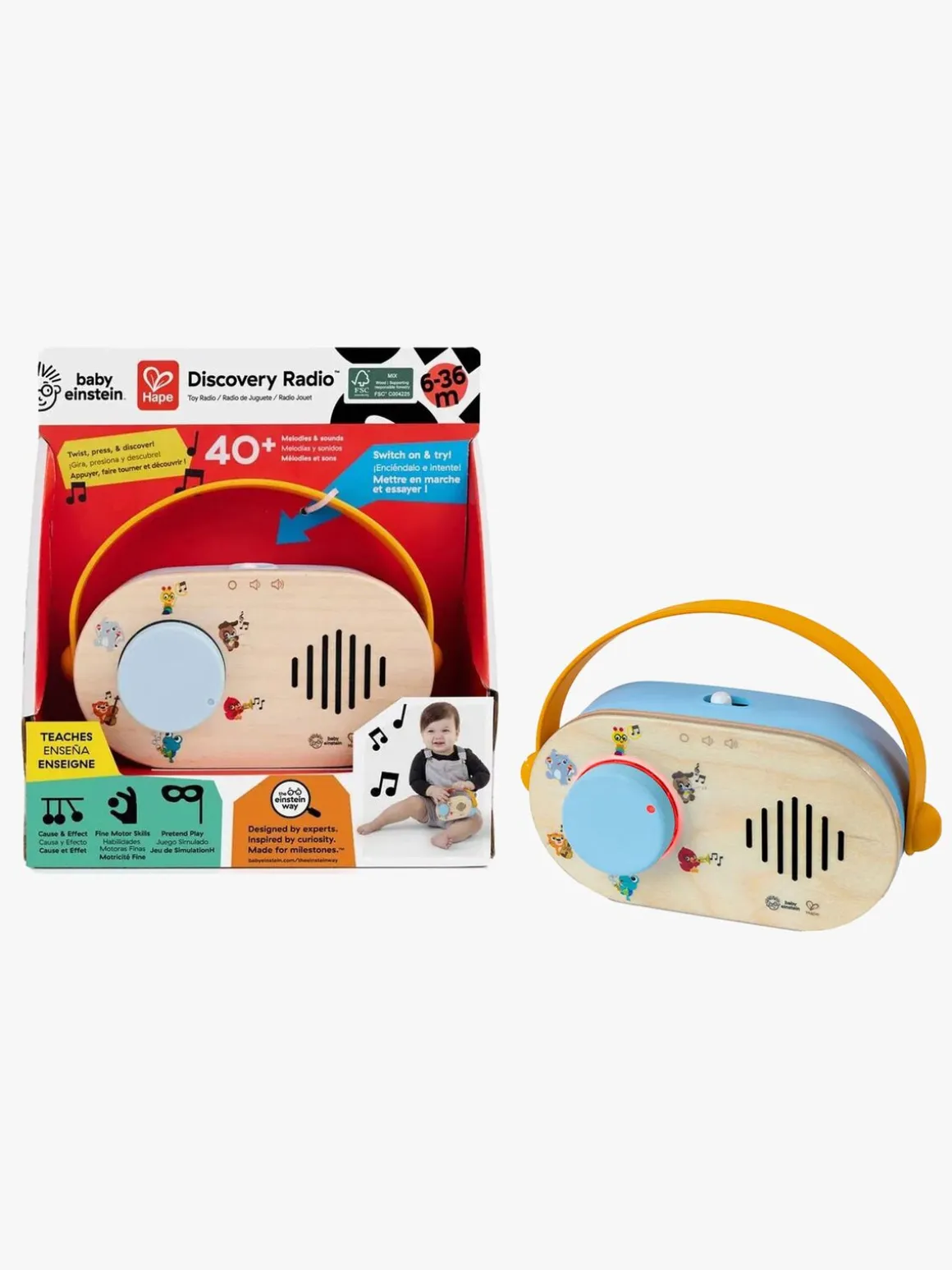 Hape Baby Einstein Legetøjsradio