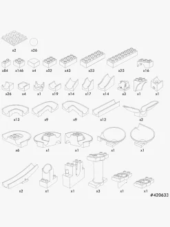 Hubelino Mega Byggekasse 585 Dele