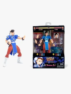 Jada Toys Street Fighter II Chun-Li 6" Actionfigur