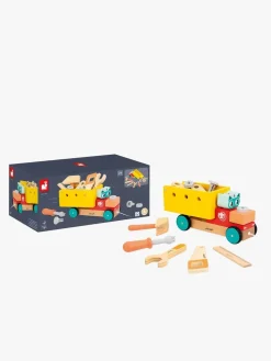 Janod Brico'Kids Pull Along DIY Lastbil 14 Dele