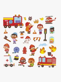 Janod Magneti'Stories Magnetsæt Brandmander 30 Stk.